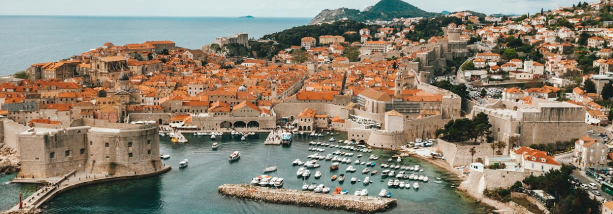 A view of the Old Town of Dubrovnik, Croatia